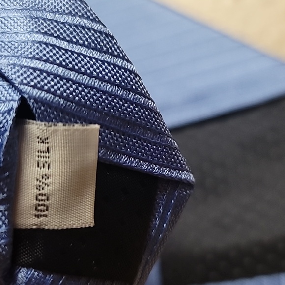 The Men's Store at Bloomingdale's Baby Blue Faint Striped Tie Exclusive 3.4" - Picture 4 of 7